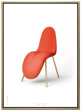 Brainchild – Lærredsprint – Klassisk – Hvid – Tunge