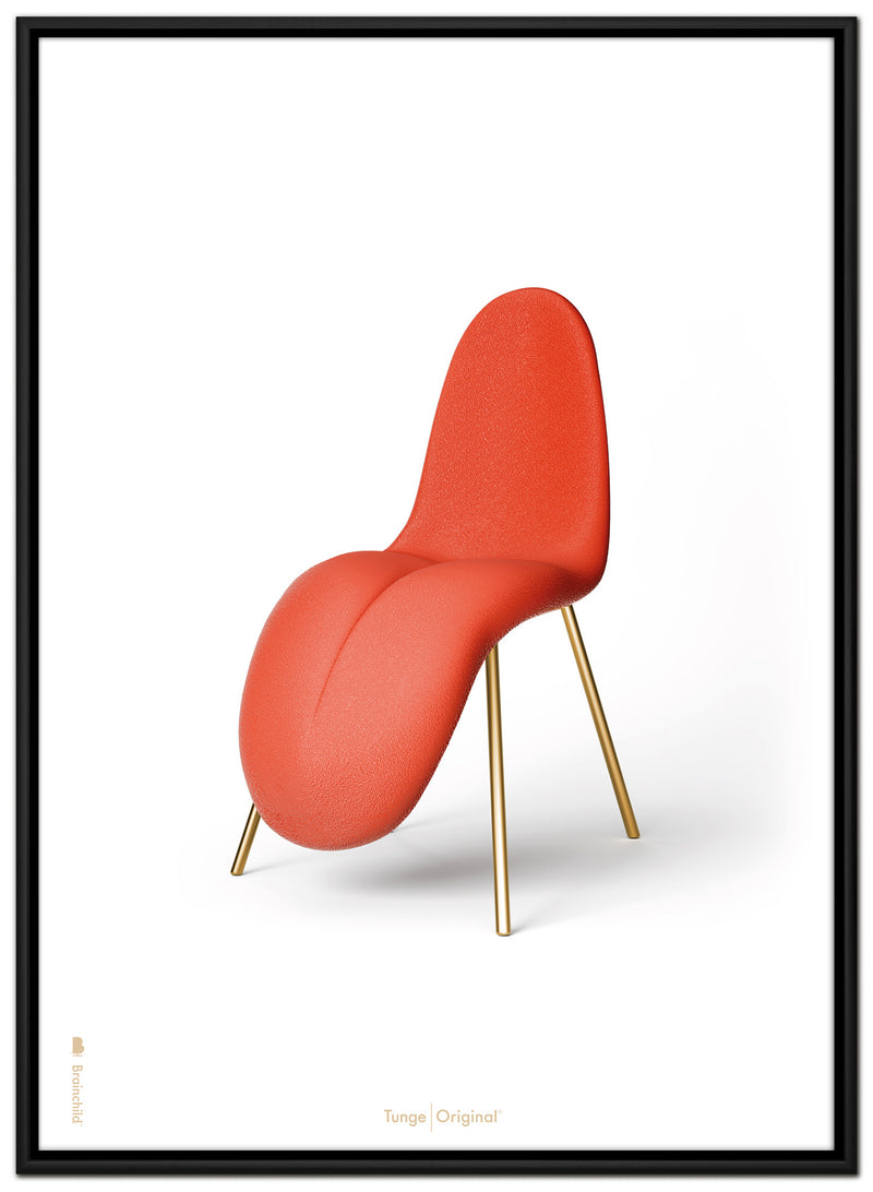 Brainchild – Lærredsprint – Klassisk – Hvid – Tunge