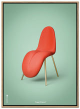 Brainchild – Lærredsprint – Klassisk – Mint – Tunge