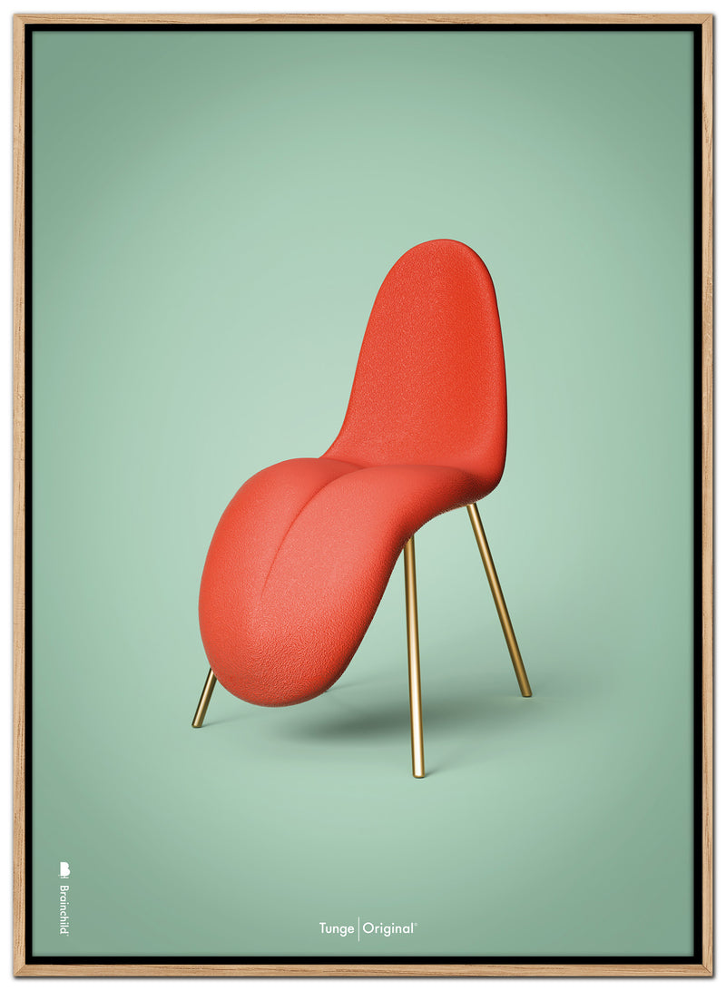 Brainchild – Lærredsprint – Klassisk – Mint – Tunge