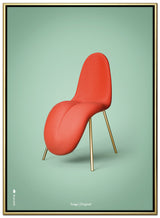 Brainchild – Lærredsprint – Klassisk – Mint – Tunge