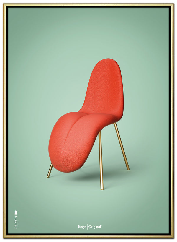 Brainchild – Lærredsprint – Klassisk – Mint – Tunge