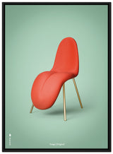 Brainchild – Lærredsprint – Klassisk – Mint – Tunge