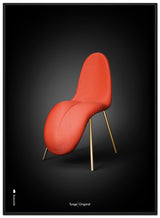 Brainchild – Lærredsprint – Klassisk – Sort – Tunge