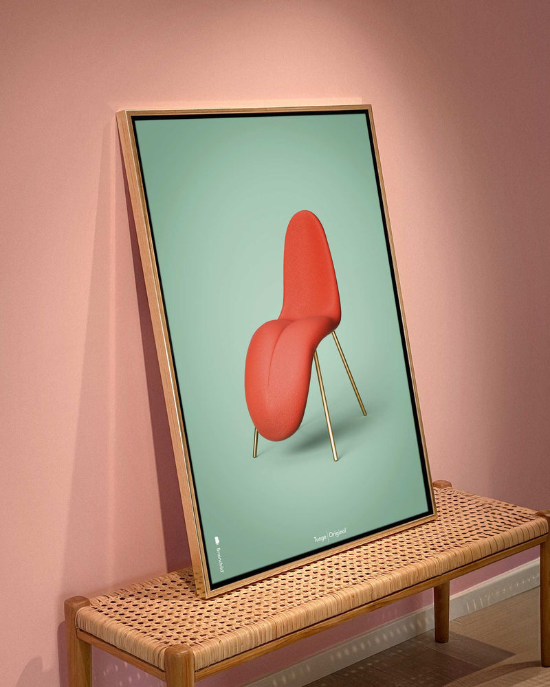 Brainchild – Lærredsprint – Klassisk – Mint – Tunge