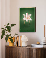 Brainchild – Plakat – Klassisk – Grøn – Lilje