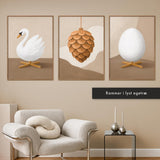 Brainchild – Pakkeløsning – Billedvæg – 3 Limited Edition plakater – 50x70 cm