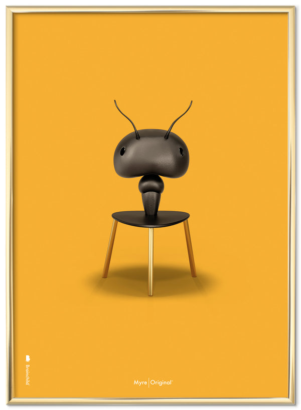 Brainchild – Plakat – Klassisk – Gul – Myre