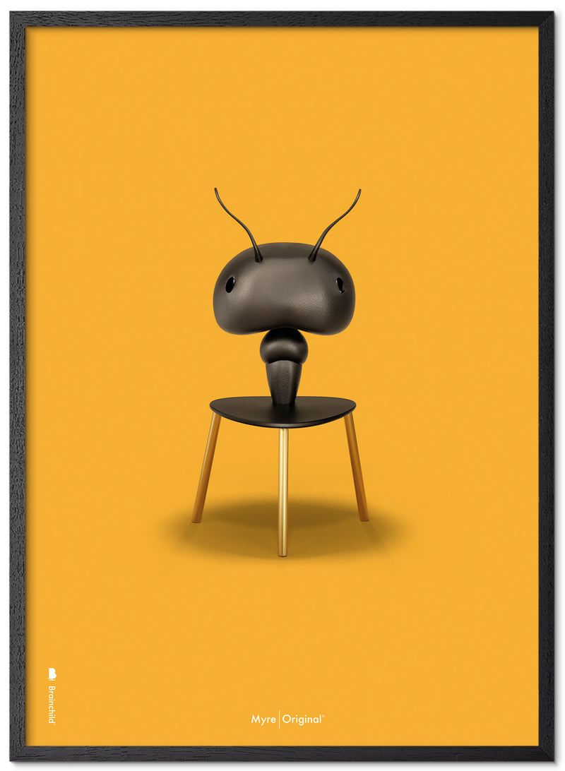 Brainchild – Plakat – Klassisk – Gul – Myre