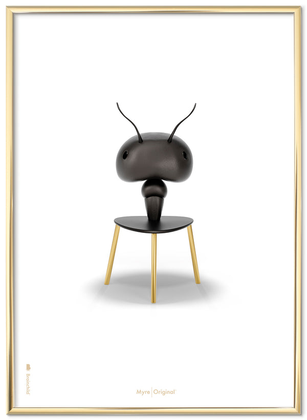 Brainchild – Plakat – Klassisk – Hvid – Myre