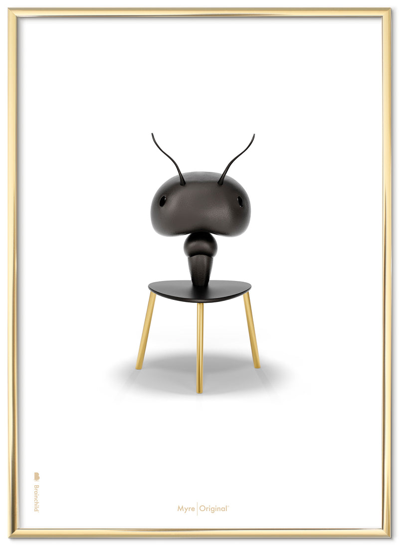 Brainchild – Plakat – Klassisk – Hvid – Myre