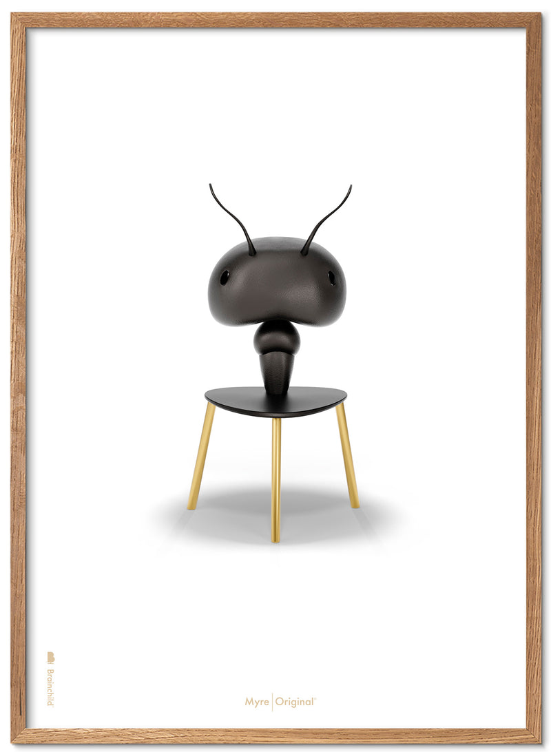 Brainchild – Plakat – Klassisk – Hvid – Myre