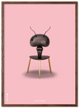 Brainchild – Plakat – Klassisk – Rosa – Myre