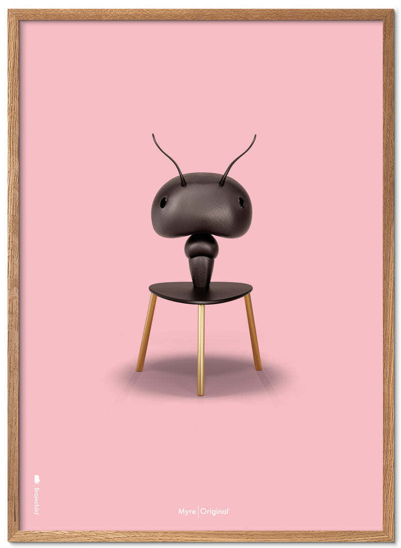 Brainchild – Plakat – Klassisk – Rosa – Myre