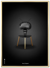 Brainchild – Plakat – Klassisk – Sort – Myre