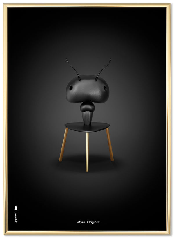 Brainchild – Plakat – Klassisk – Sort – Myre