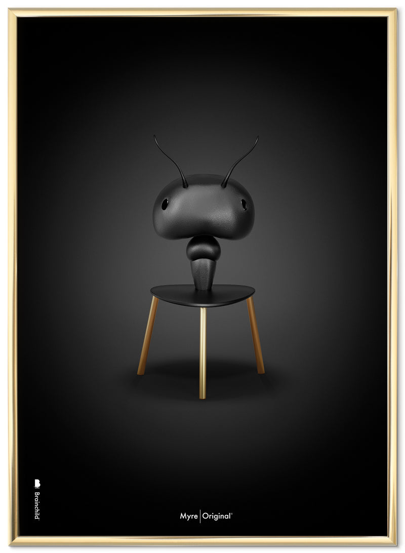 Brainchild – Plakat – Klassisk – Sort – Myre