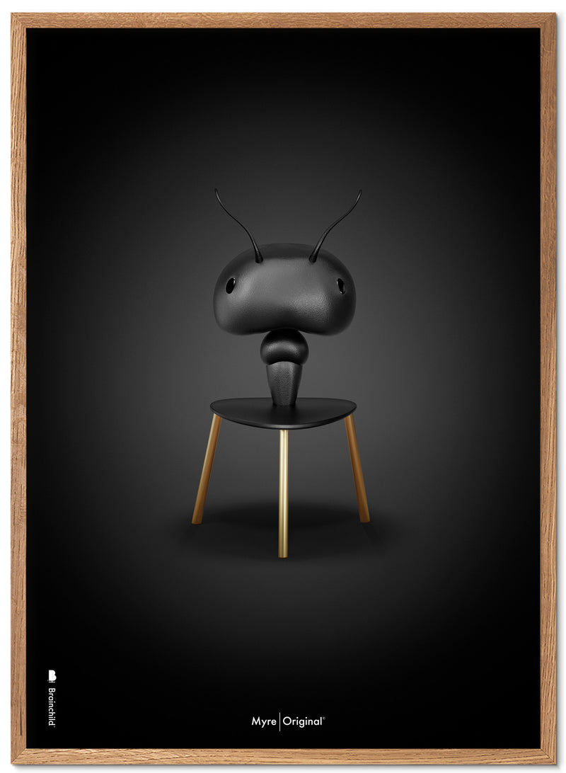 Brainchild – Plakat – Klassisk – Sort – Myre