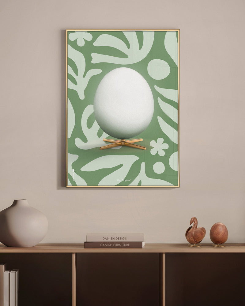 Brainchild – Plakat – Flora – Grøn – Æg
