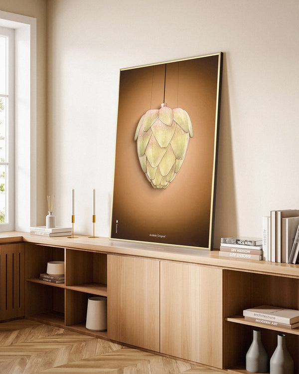 Brainchild – Plakat – Klassisk – Brun – Artiskok