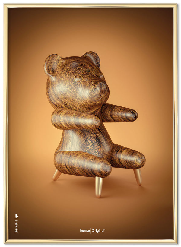Brainchild – Plakat – Klassisk – Brun – Bamse Figuren