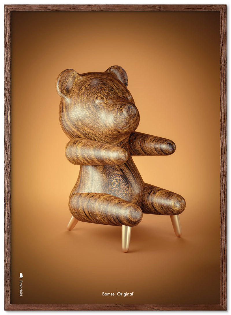 Brainchild – Plakat – Klassisk – Brun – Bamse Figuren