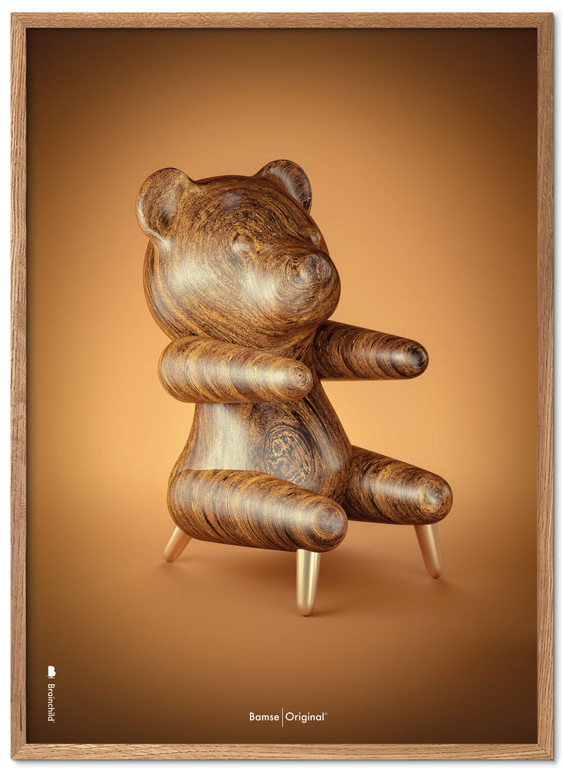 Brainchild – Plakat – Klassisk – Brun – Bamse Figuren