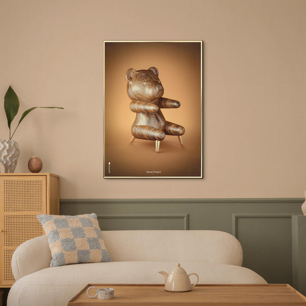 Brainchild – Plakat – Klassisk – Brun – Bamse Figuren