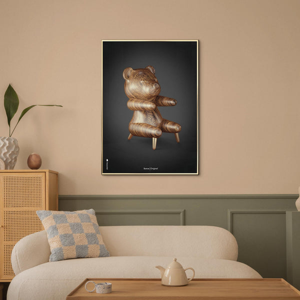 Brainchild – Plakat – Klassisk – Sort – Bamse Figuren