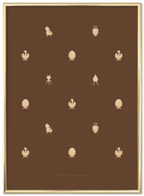 Brainchild – Plakat – Designikoner – Brun – Harmoni