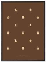 Brainchild – Plakat – Designikoner – Brun – Harmoni