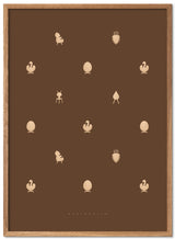Brainchild – Plakat – Designikoner – Brun – Harmoni