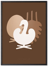Brainchild – Plakat – Designikoner – Brun – Symfoni