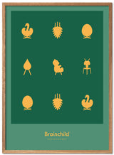 Brainchild – Plakat – Designikoner – Grøn