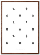 Brainchild – Plakat – Designikoner – Hvid – Harmoni