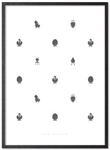 Brainchild – Plakat – Designikoner – Hvid – Harmoni