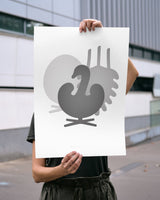 Brainchild – Plakat – Designikoner – Hvid – Symfoni