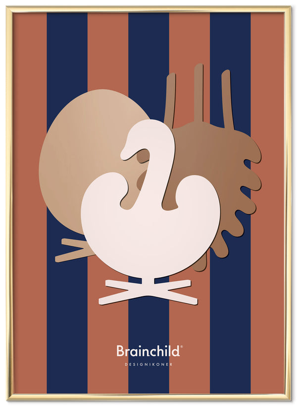 Brainchild – Plakat – Designikoner – Blå - Symfoni