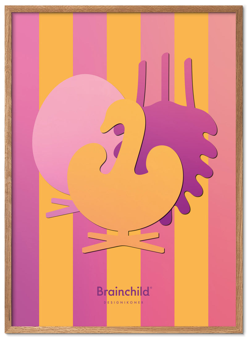 Brainchild Table Brainchild – Plakat – Designikoner – Lyserød – Symfoni – Brainchild.dk