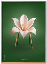 Brainchild – Plakat – Klassisk – Grøn – Lilje