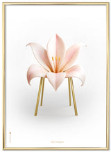 Brainchild – Plakat – Klassisk – Hvid – Lilje