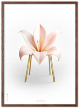 Brainchild – Plakat – Klassisk – Hvid – Lilje