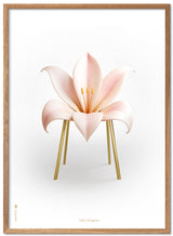 Brainchild – Plakat – Klassisk – Hvid – Lilje