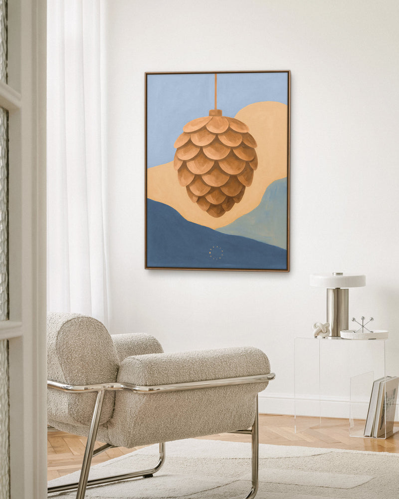 Brainchild – Lærredsprint – Limited Edition – Kogle