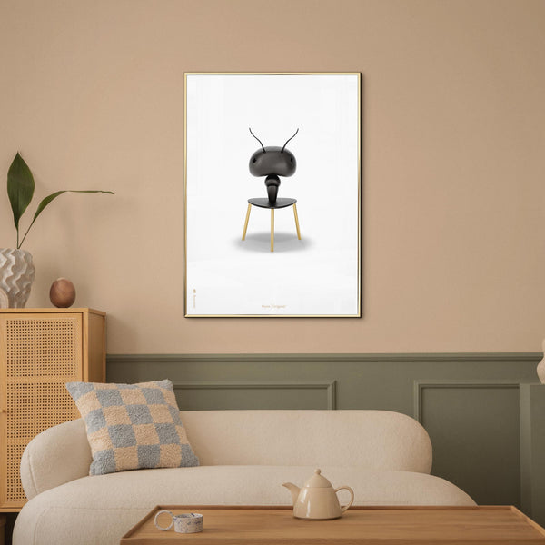 Brainchild – Plakat – Klassisk – Hvid – Myre