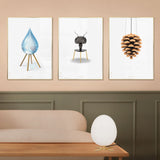 Brainchild – Plakat – Klassisk – Hvid – Myre