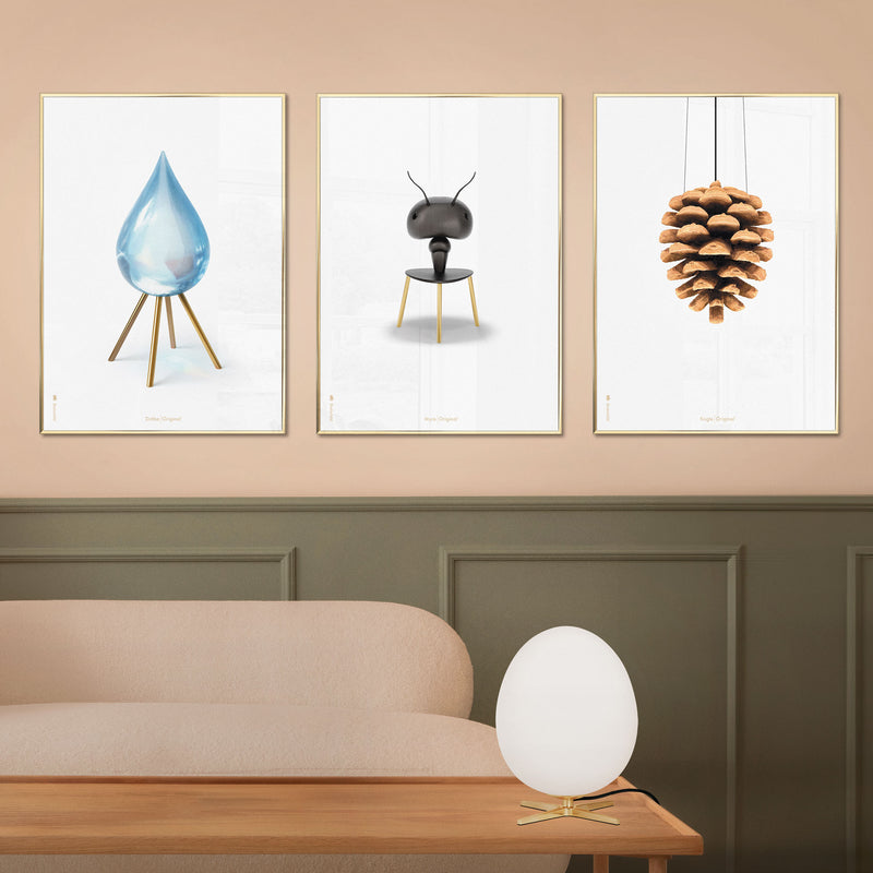 Brainchild – Plakat – Klassisk – Hvid – Myre