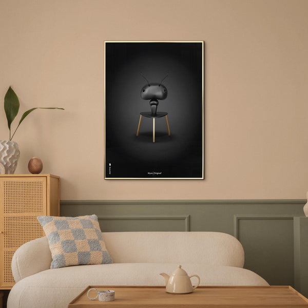 Brainchild – Plakat – Klassisk – Sort – Myre
