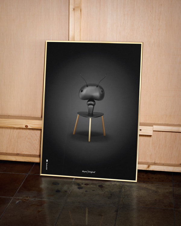 Brainchild – Plakat – Klassisk – Sort – Myre