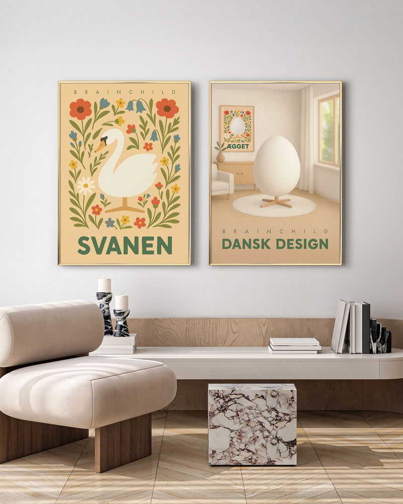 Brainchild – Plakat – Danish Design – Rum – Æg